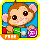 Baby Piano games for 2 year ol آئیکن