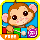 Baby Piano games for 2 year ol biểu tượng