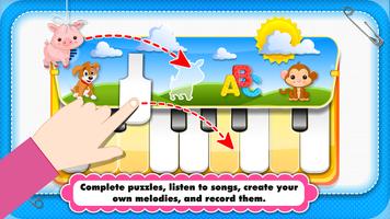 Baby Piano games for 2 year ol Ekran Görüntüsü 1