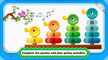 Baby Piano games for 2 year ol اسکرین شاٹ 2