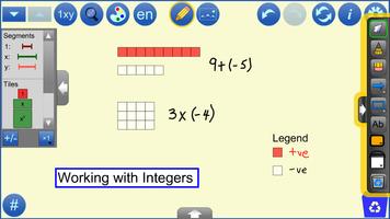 Algebra Tiles capture d'écran 1