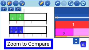 Fraction Strips captura de pantalla 1