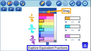 Fraction Strips captura de pantalla 2
