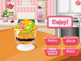 Cooking cake  ice cream game پوسٹر