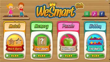 WeSmart Kids Educational Games ポスター