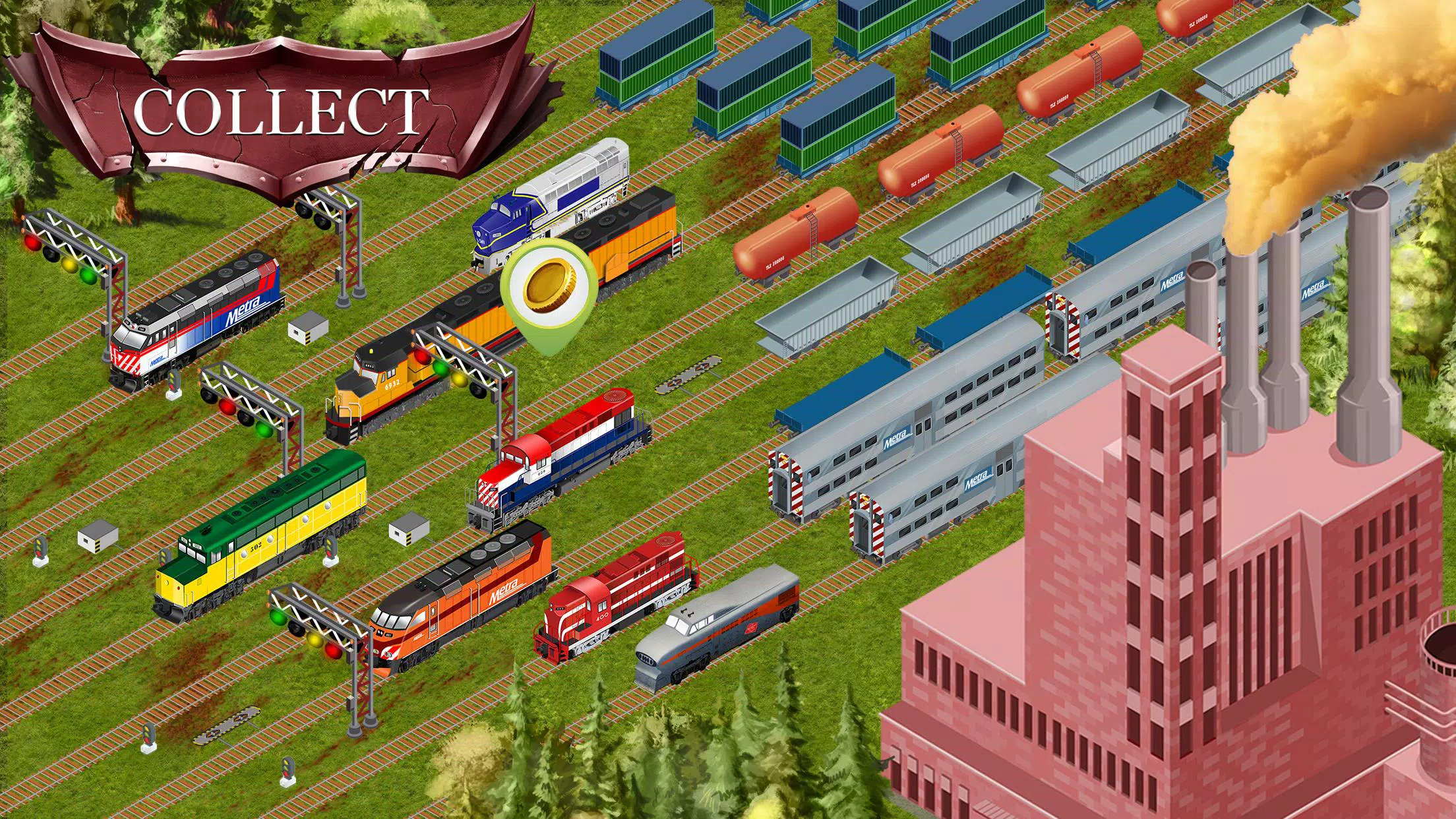 Chicago Train Railroad Tycoon