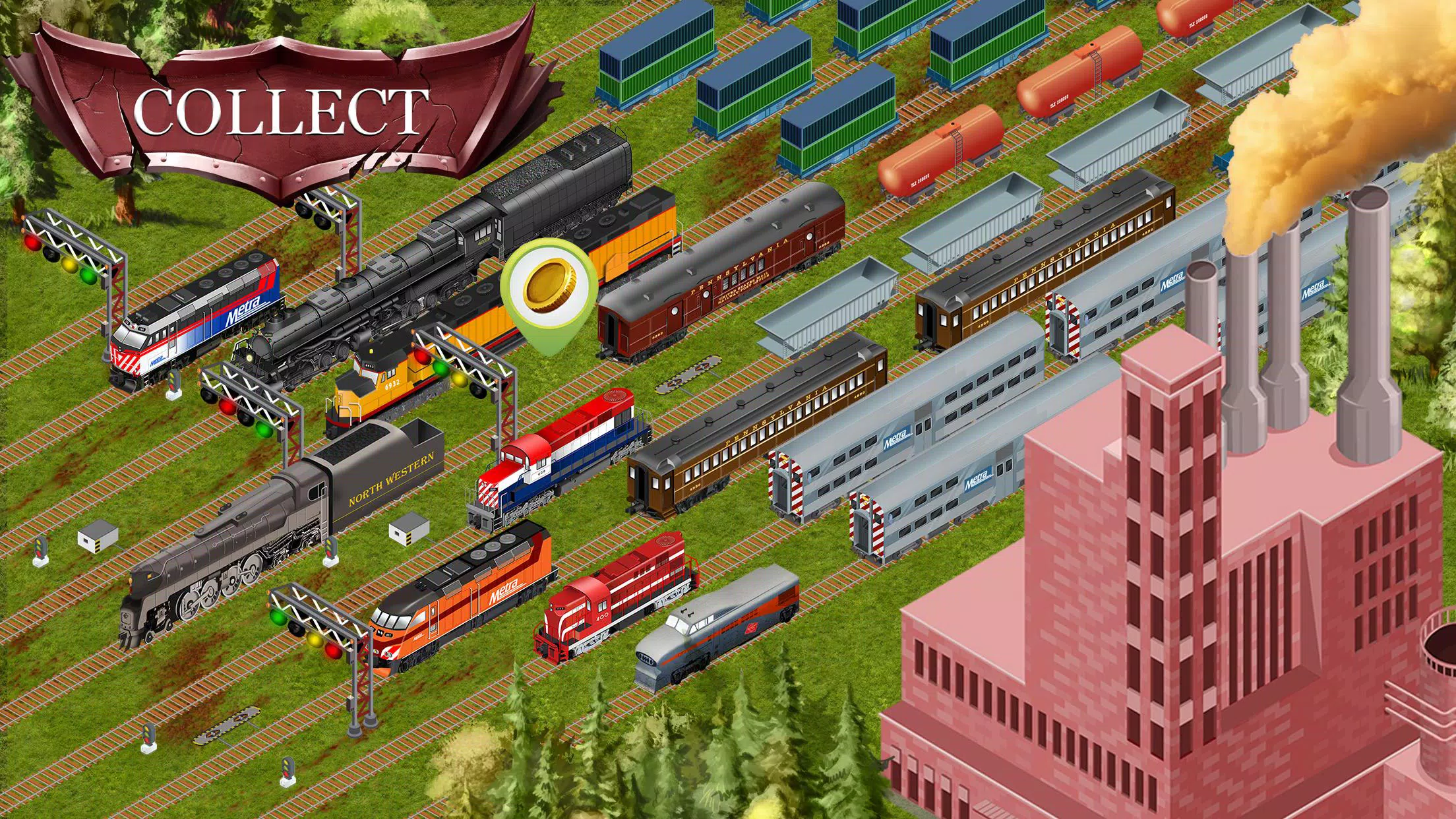 Chicago Train Railroad Tycoon