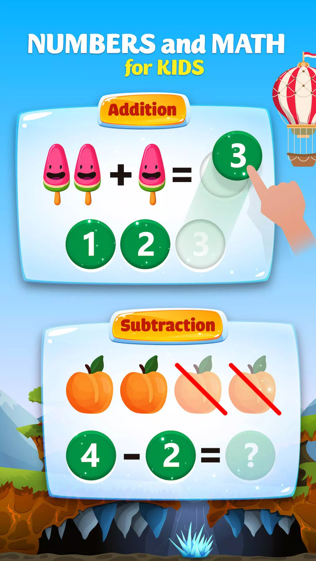 Jogos matemáticos em forma de jogos educativos, 3 jogos de matemática  online »