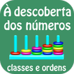 À descoberta dos números. Classes e ordens.