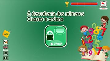 À descoberta dos números. Classes e ordens. الملصق