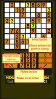 Classic sudoku اسکرین شاٹ 1