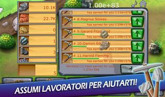 1 Schermata Clicker Idle Magnate dell'Oro