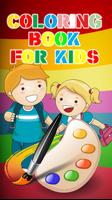 Coloring Book For Kids Affiche