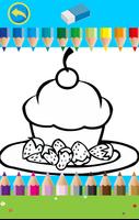 Coloring Book for kids : Food screenshot 2