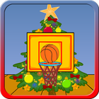 Santa Hoops Basketball Zeichen