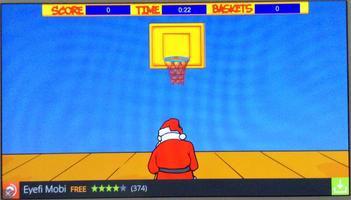 Santa Hoops Basketball Screenshot 1