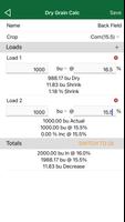 Dry Grain Calculator captura de pantalla 1