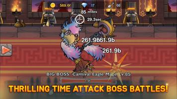 Undead Clicker - Tap Hero Titan syot layar 1