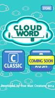 Cloud Word poster