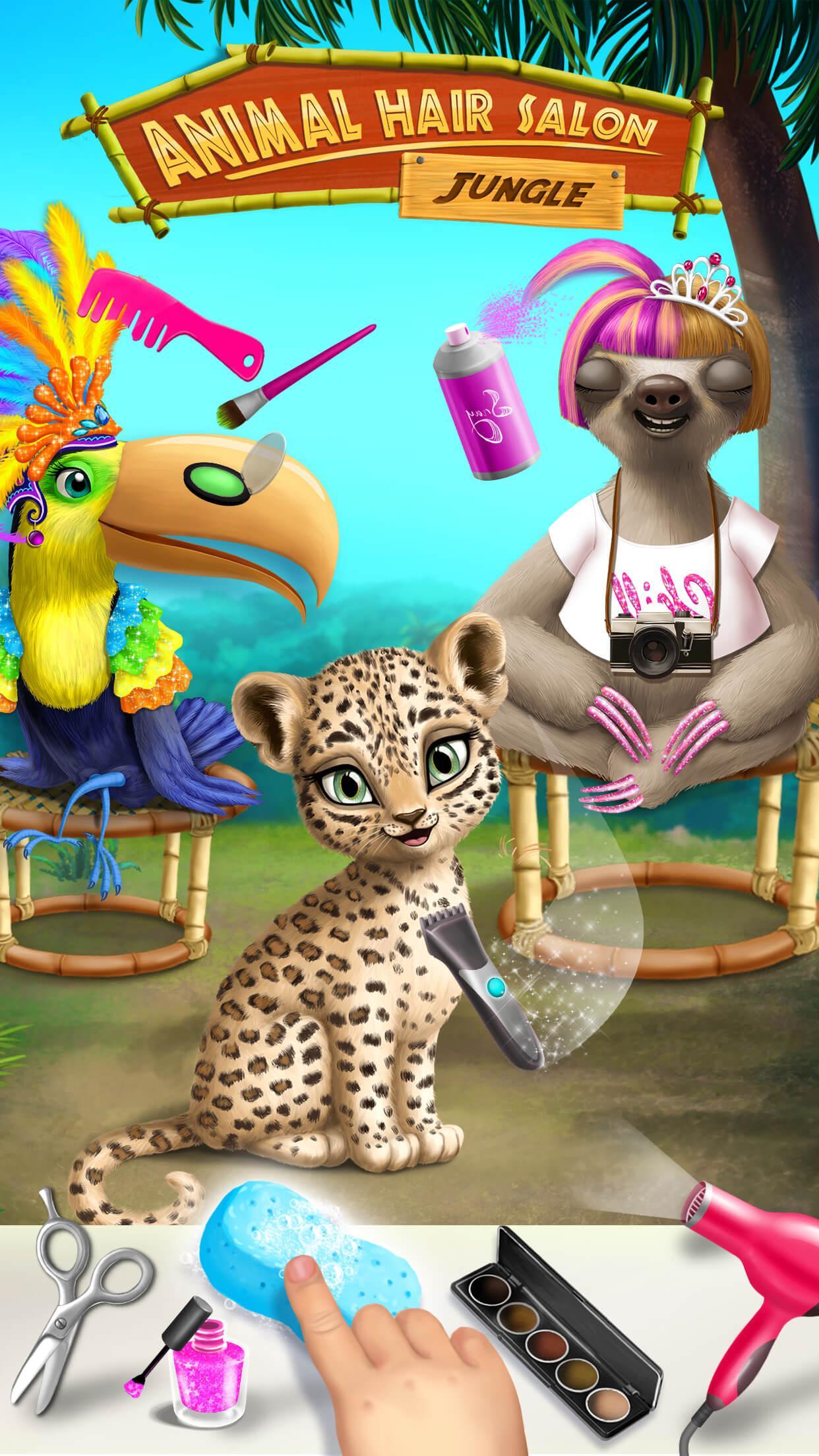 Jungle Animal Hair Salon - Styling Game for Kids for Android - APK Download