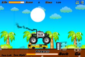 Police Monster Truck 截图 3