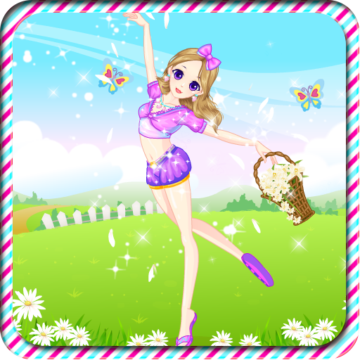 Tanzen Mädchen verkleiden sich