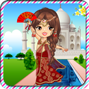 Princesa indiana dressup APK