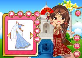 Indische Prinzessin dressup Screenshot 3
