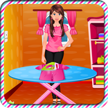 熨燙衣服的女孩遊戲