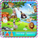 Jardin zoologique nettoyer jeu APK