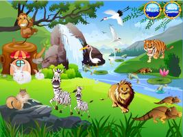 Jardin zoologique nettoyer jeu capture d'écran 1
