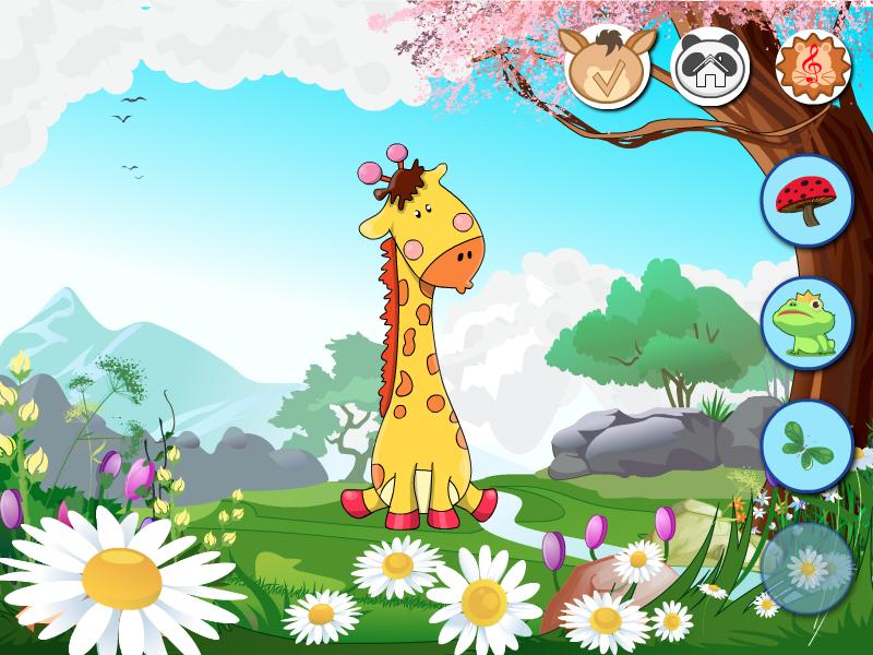 Android 用の 動物園の動物のぬりえのゲーム Apk をダウンロード