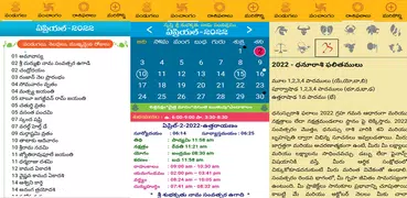 Telugu Calendar Panchang 2024