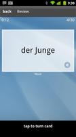 Learn German Flashcards screenshot 1