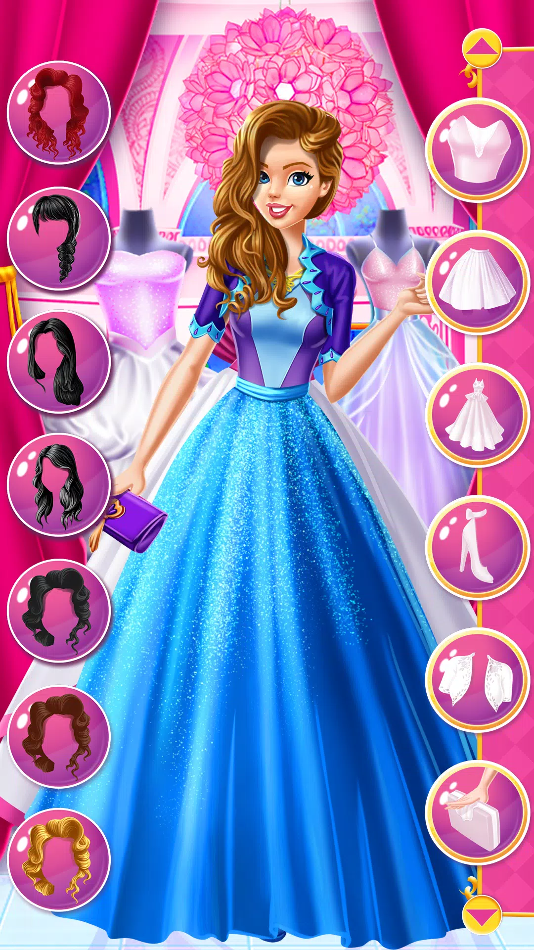 PRINCESS FASHION DRESS UP jogo online no