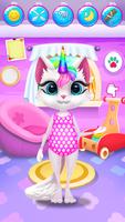 Kitty Kate Unicorn Daily Care скриншот 3