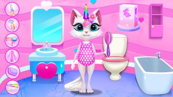 Kitty Kate Unicorn Daily Care পোস্টার