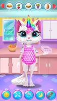 Kitty Kate Unicorn Daily Care syot layar 1