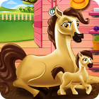 Pony and Newborn Caring biểu tượng