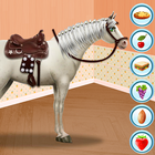 Santa Horse Caring-icoon