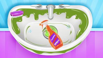 Twin Girls Room Cleaning تصوير الشاشة 1