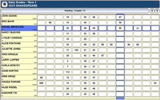 Web2School GradeBook 海報