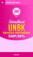 UNBK Bahasa Indonesia SMP 포스터