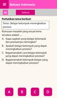 UNBK Bahasa Indonesia SMP capture d'écran 2