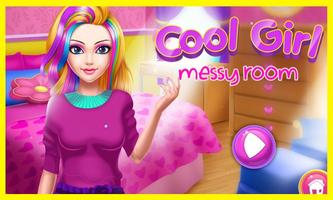 Cool Princess Messy Room-poster