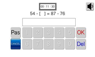 1 Schermata 頭の働きの良くなるアプリ：ひき算