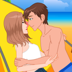”Kiss Game  Beach Couple Kiss  - make girl like you