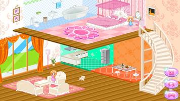 Princess New Doll House Design 스크린샷 2