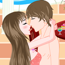 Pool Party love stroy games - Couple Kissing APK