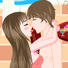 Pool Party love stroy games - Couple Kissing simgesi